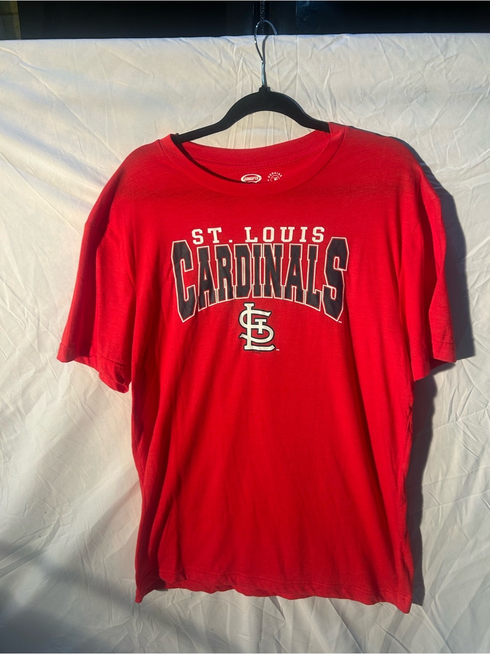 St. Louis Cardinals Men's Red Team Logo T-Shirt